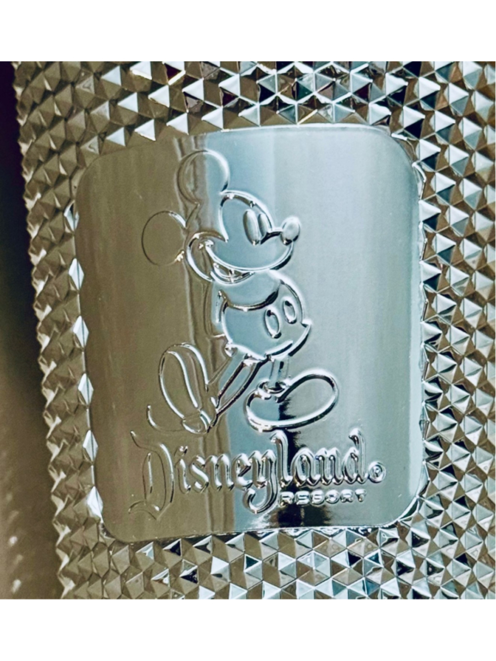 Disney Starbucks 100th Anniversary Mickey Chrome Tumbler 24oz Disneyland NWT - Picture 2 of 4